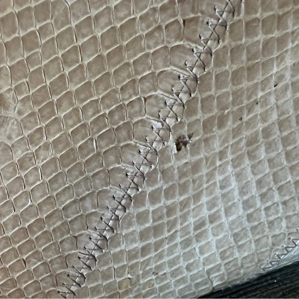 Vintage Ronay Genuine Snakeskin Purse Clutch